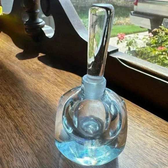 Vintage Orrefors Crystal Perfume Bottle - Picture 3 of 6